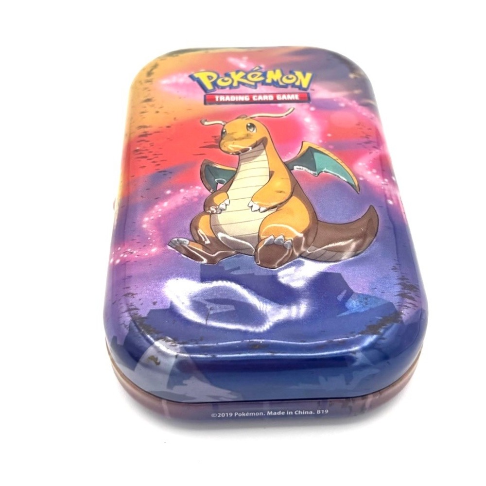 Pokémon TCG KANTO Power Dragonite Mini Tin EMPTY NO PACKS 2019 Collectible Case